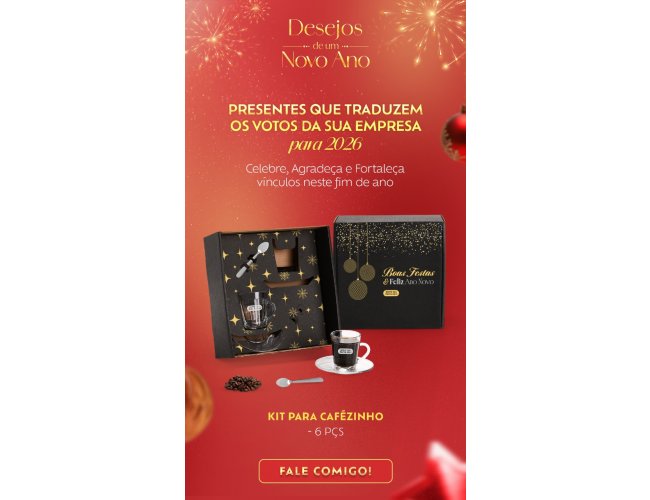Kit para caf�zinho - 6 pe�as