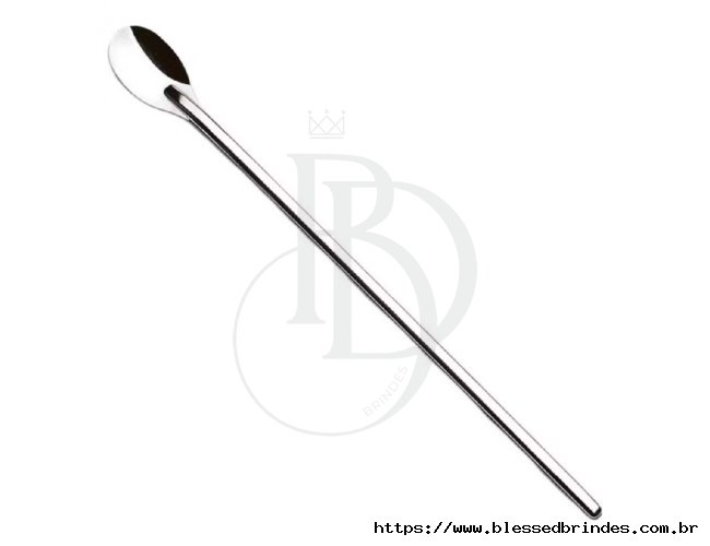 Colher Bailarina Para Bebidas Ao Inox 30 cm