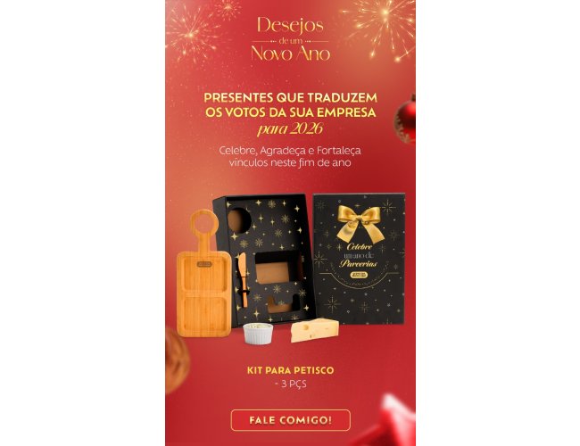 Kit para petisco - 3 pe�as